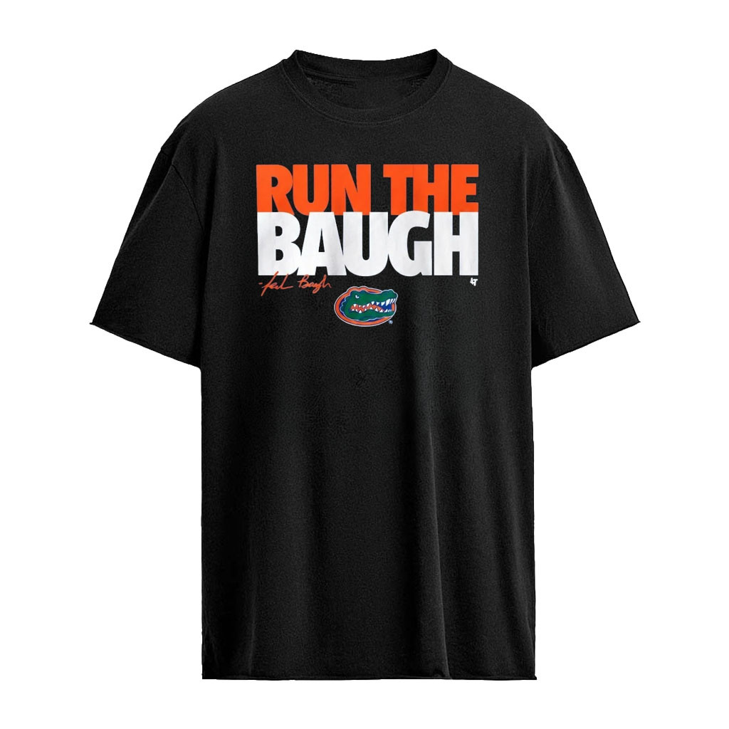 Florida Gators Jadan Baugh Run The Baugh Shirt 2026 – College Football Fan T-Shirt