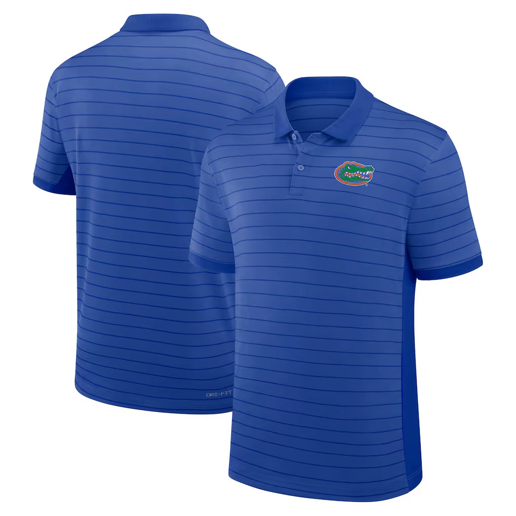 Florida Gators Merch 2026 Florida Gators Early Season Coaches Sideline Victory Stripe Polo Shirt