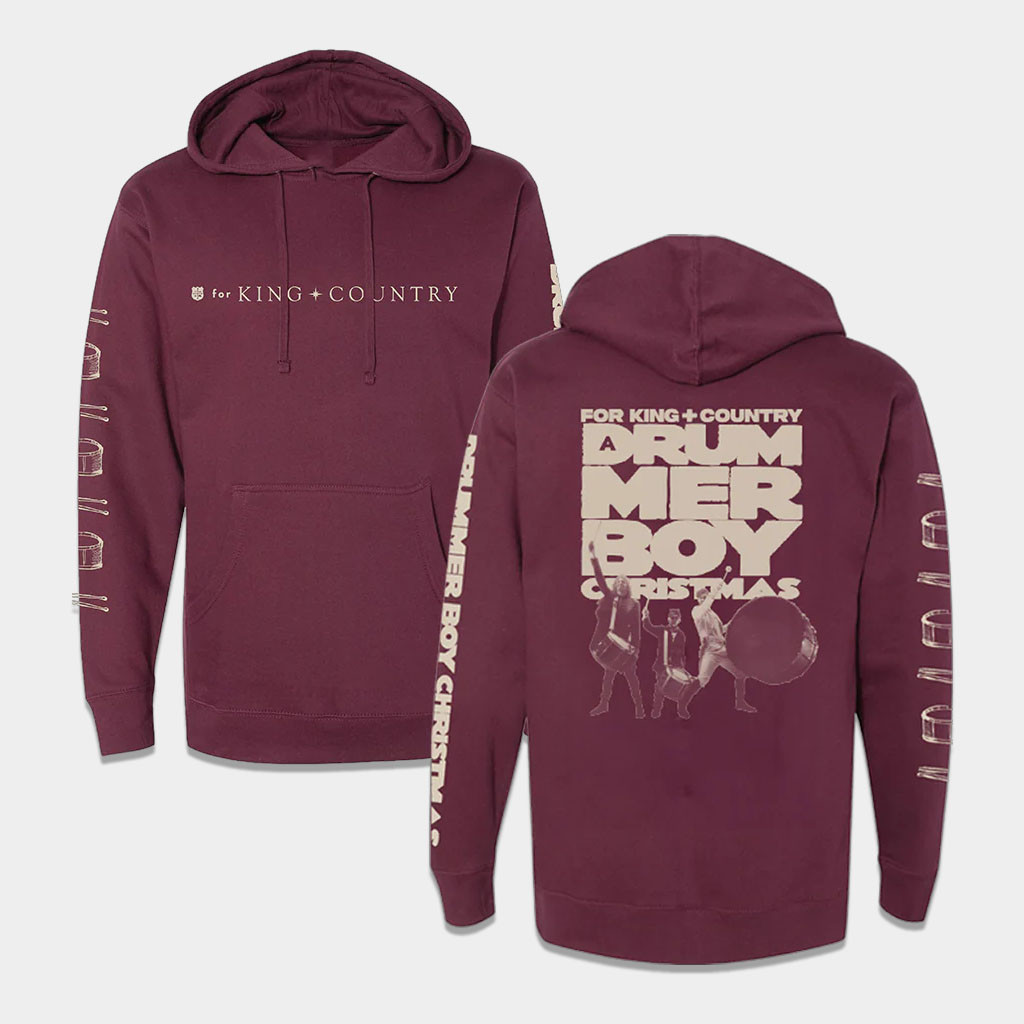 Forking And Country Merch A Drummer Boy Christmas Hoodie Present For Brother