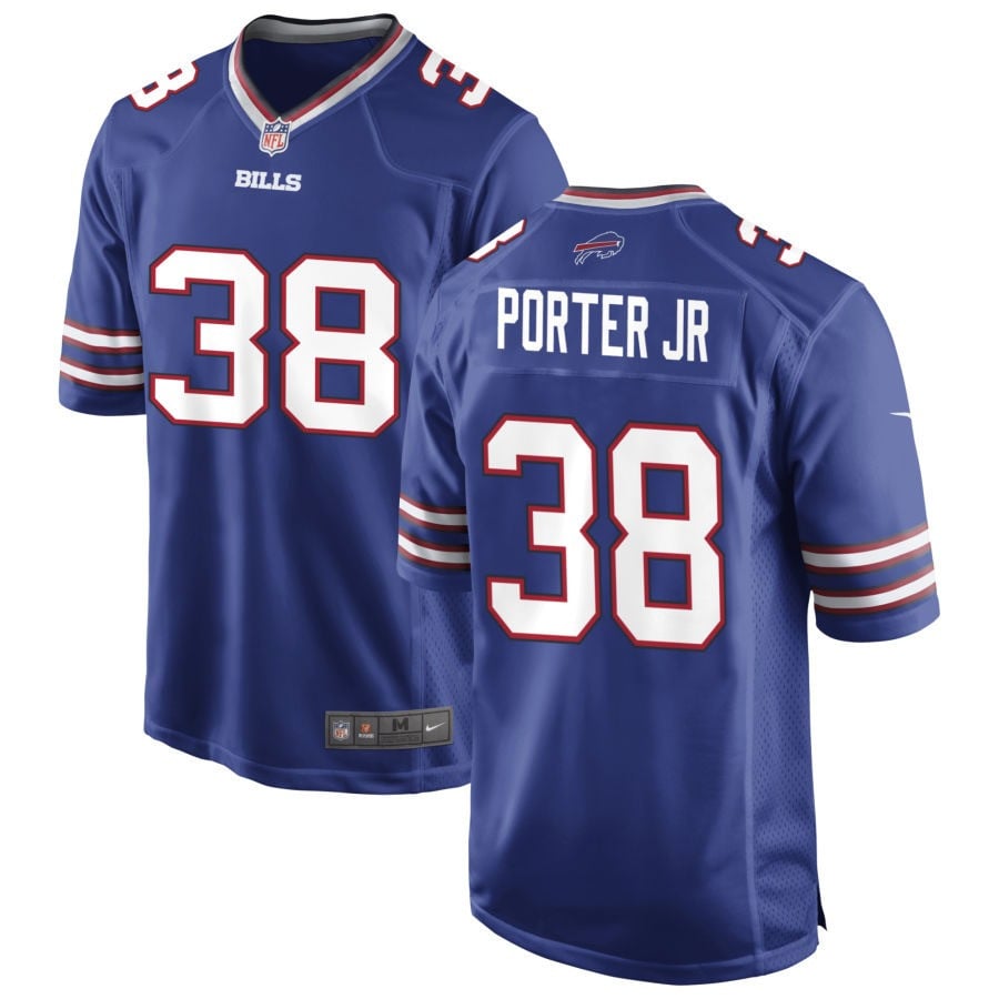 Frank Gore Jr Buffalo Bills 2025 Game Jersey - Royal