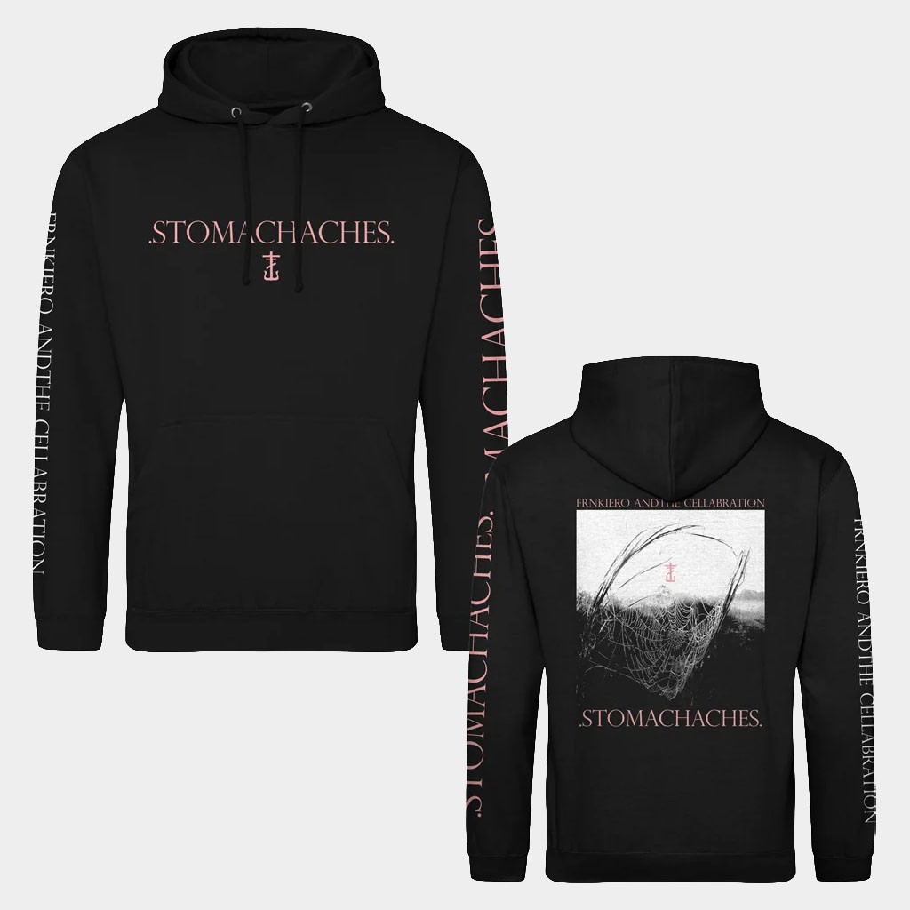 Frank Iero Merch 2026 Stomachaches Hoodie Frank Iero And The Cellabration Hoodie Fan Gifts
