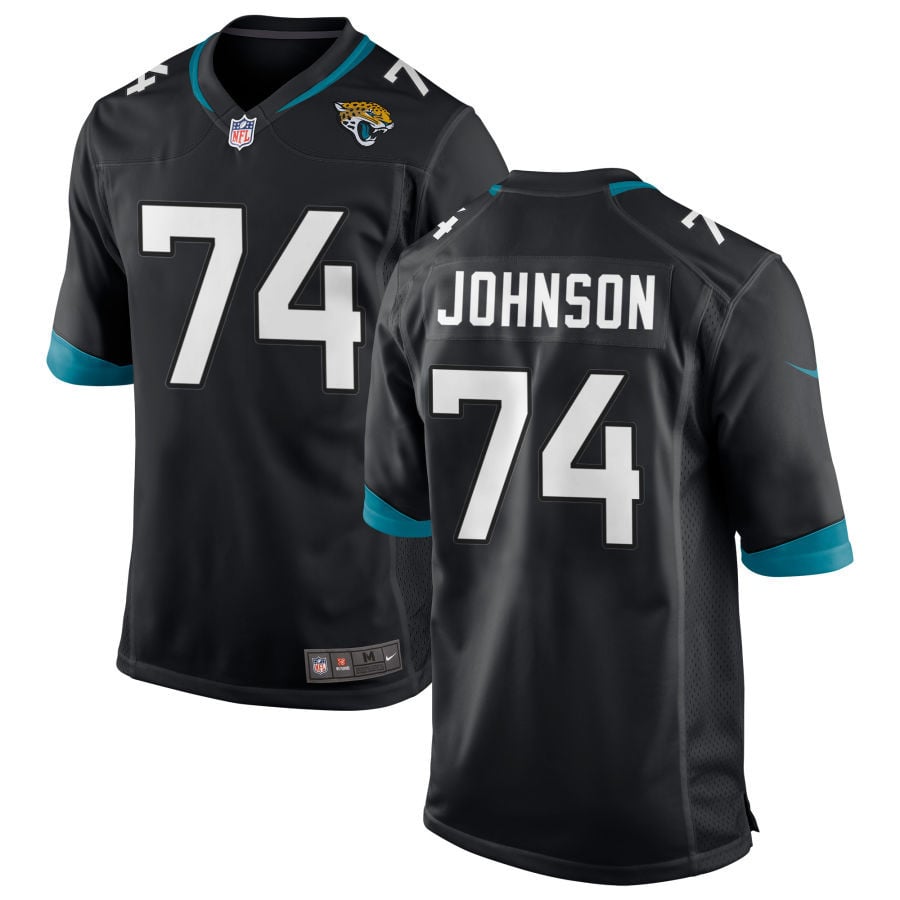 Fred Johnson Jacksonville Jaguars 2025 Game Jersey - Black