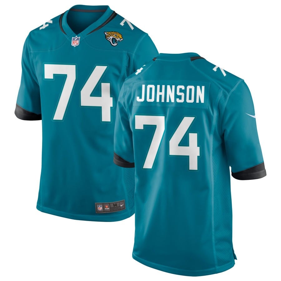 Fred Johnson Jacksonville Jaguars 2025 Team Game Jersey - Teal