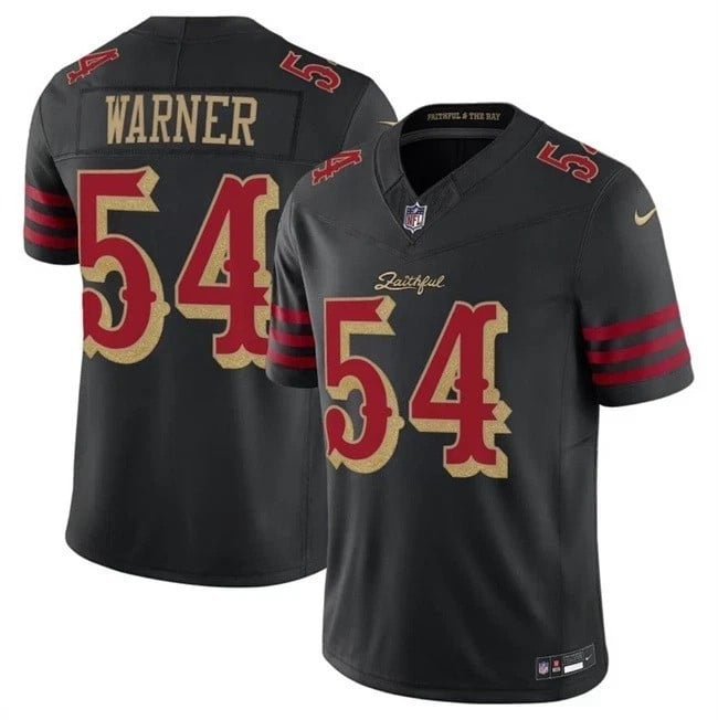 Fred Warner San Francisco 49ers 2025 Limited Jersey - Black