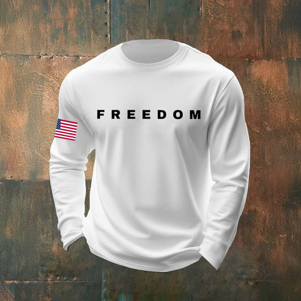 Freedom Shirt Charlie Kirk Turning Point USA Clothing Charlie Kirk Merch Gifts For Trump Lovers - Image 19