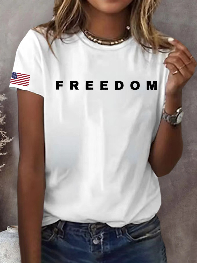 Freedom Shirt Charlie Kirk Turning Point USA Clothing Charlie Kirk Merch Gifts For Trump Lovers - Image 4