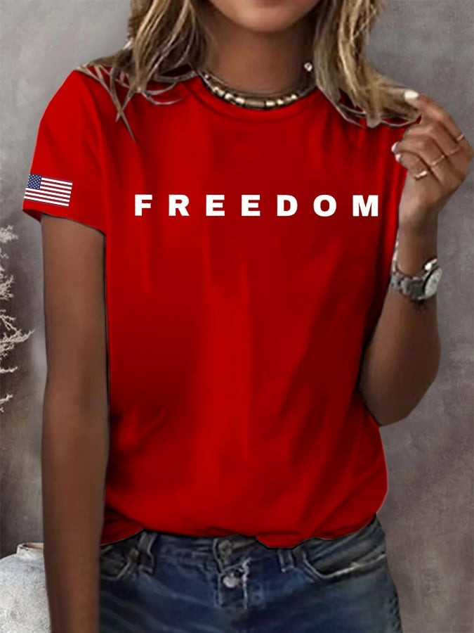Freedom Shirt Charlie Kirk Turning Point USA Clothing Charlie Kirk Merch Gifts For Trump Lovers - Image 6
