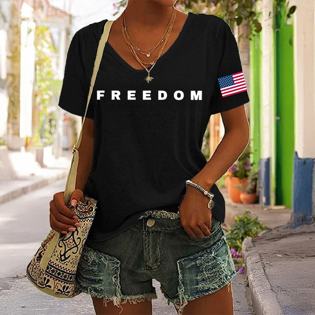 Freedom T-Shirt Charlie Kirk Shirt Freedom Shirt Charlie Gifts For Wife - Image 8
