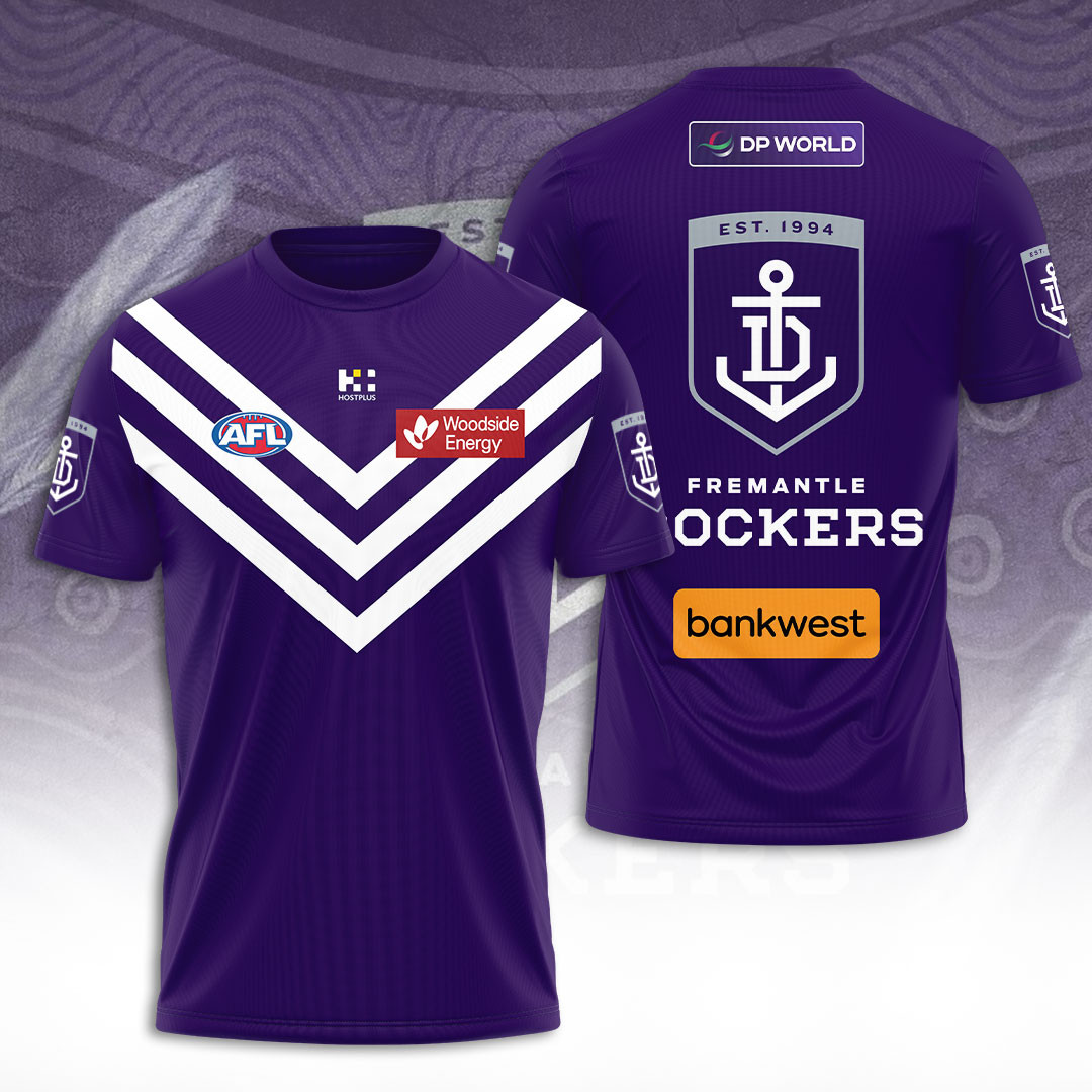 Fremantle Dockers 2026 T-Shirt Fremantle Dockers Merch Unique Gifts For Husband