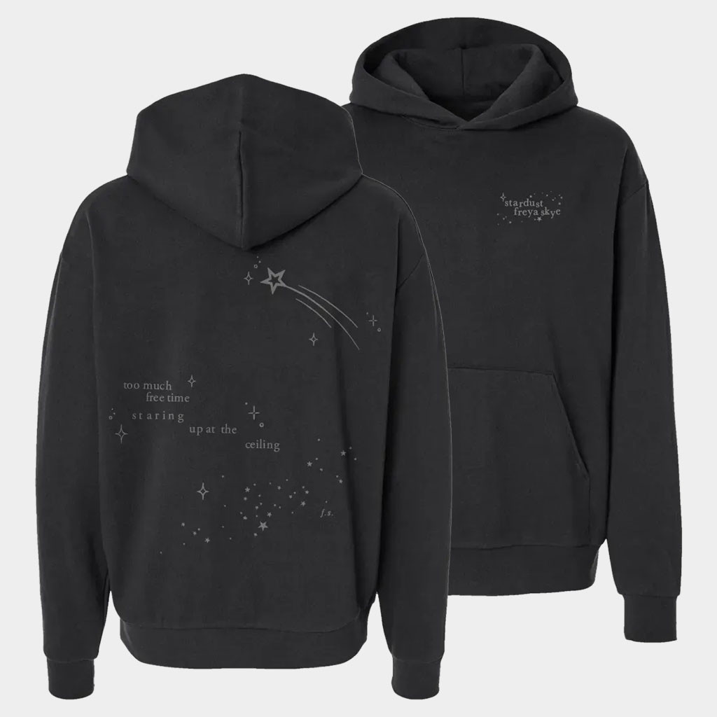 Freya Skye Merch 2026 Silent Treatment Hoodie Stardust Hoodie Gift For Music Fans