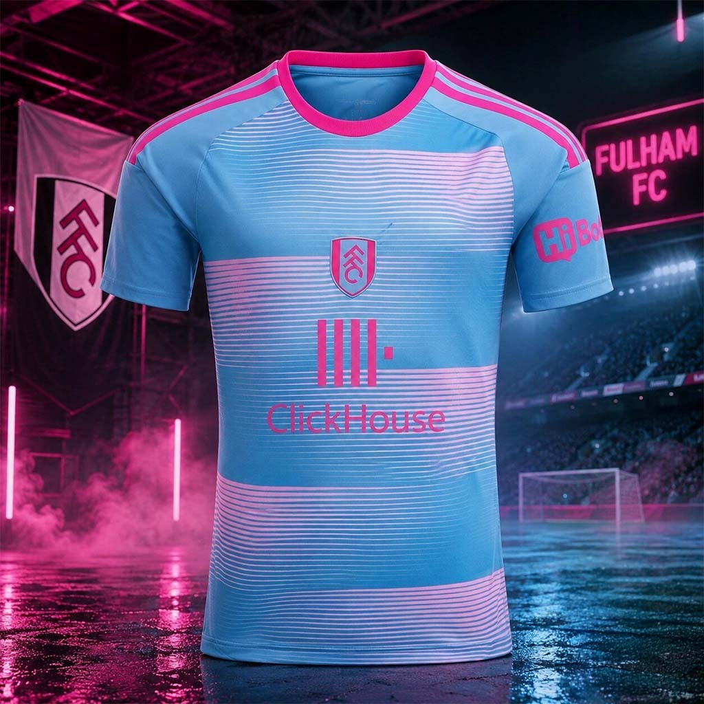 Fulham 2026 27 Third Kit Jersey Fulham FC Merch Birthday Gift Ideas For Husband
