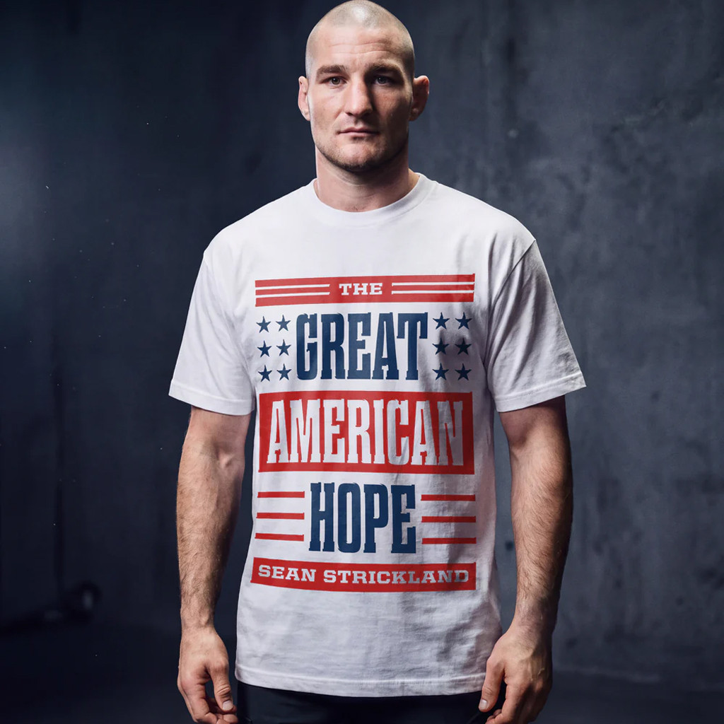 Full Violence Merch 2026 Sean Strickland The Great American Hope T-Shirt Gifts For UFC Fans
