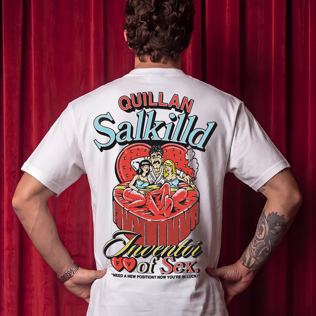 Full Violence Merch 2026 The Inventor T-Shirt Quillan Salkilld Shirt Best Gifts For Him - Image 2