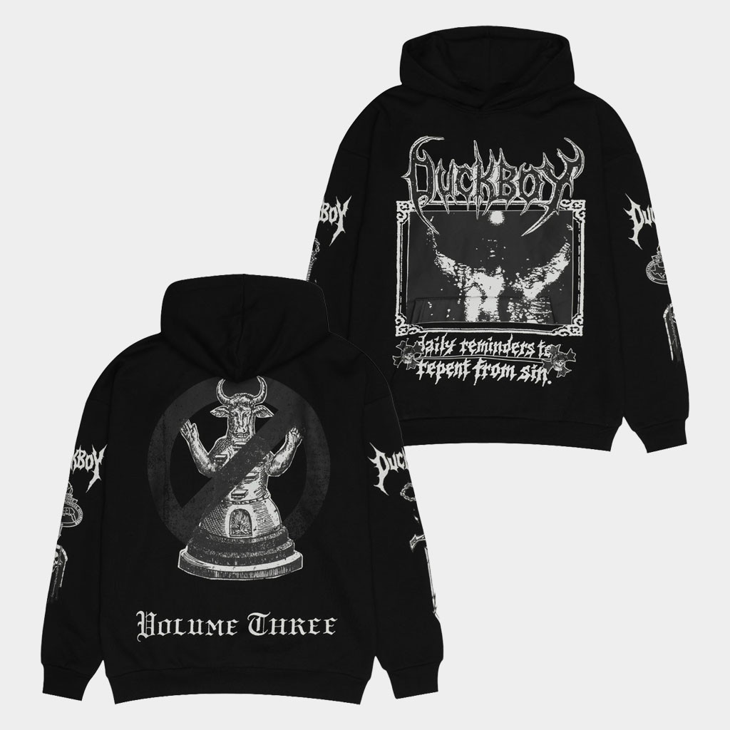 G59 GreyFiveNine Merch Duckboy 2026 DB Slam Hoodie Black Volume Three Hoodie Fan Gifts
