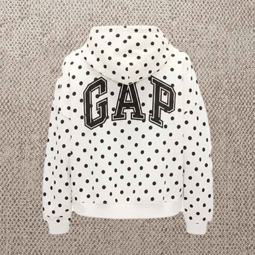 GAP Polka Dot Hoodie Birthday Present For Friends - Image 2