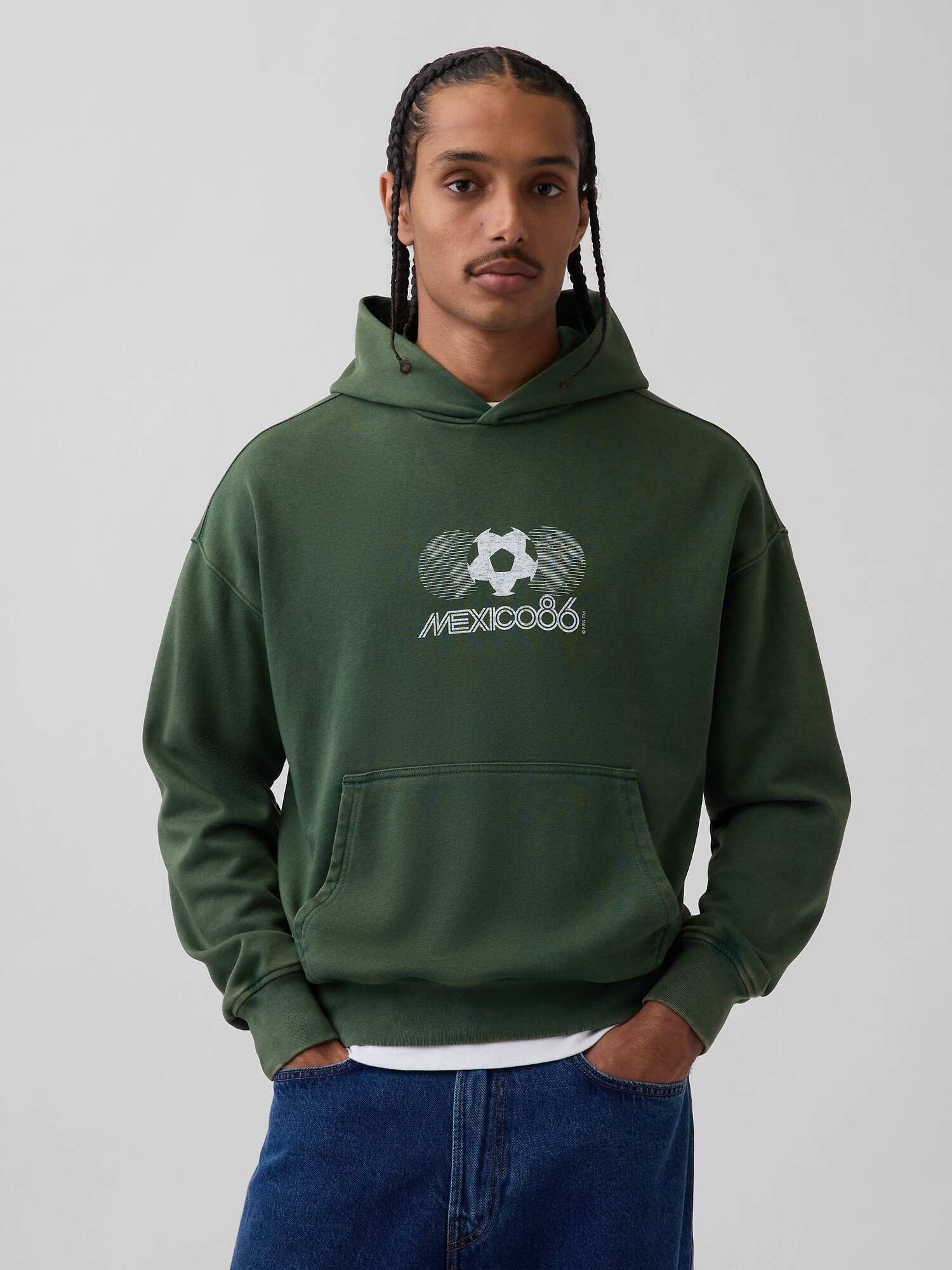 GAP World Cup Merch Mexico National Team Hoodie Game Day Hoodie Gifts For Football Lovers - Image 3