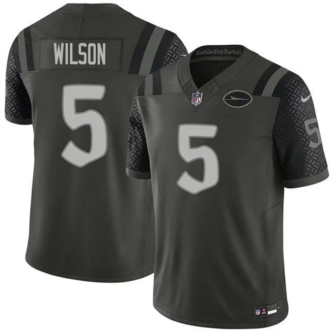 Garrett Wilson New York Jets 2025 ï¿½ï¿½ï¿½Rivalriesï¿½ï¿½ï¿½ Vapor Limited Jersey - Deep Green