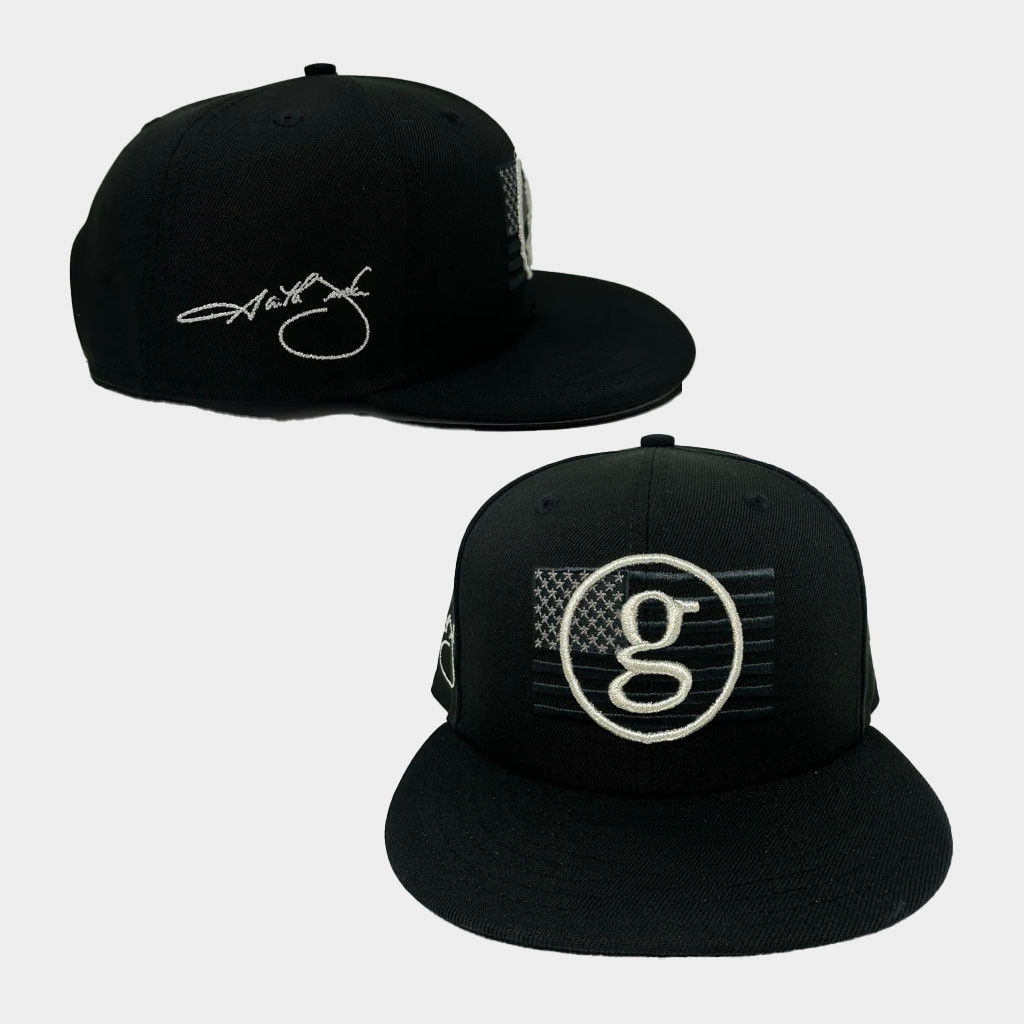 Garth Brooks Merch 2026 Black Flag Snapback Hat Embroidered Present For Country Fans