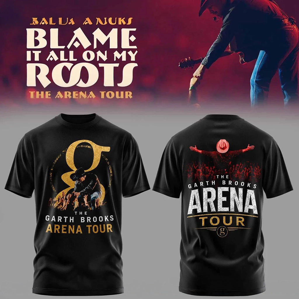Garth Brooks The Arena Tour T-Shirt Garth Brooks Merch Western Country Concert Fan Gifts