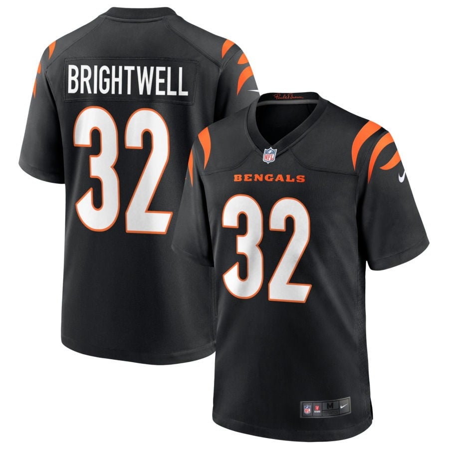 Gary Brightwell Cincinnati Bengals 2025 Game Jersey - Black