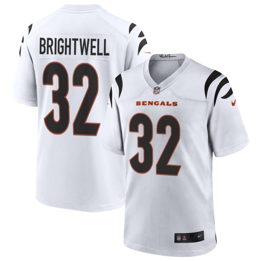 Gary Brightwell Cincinnati Bengals 2025 Game Jersey - White