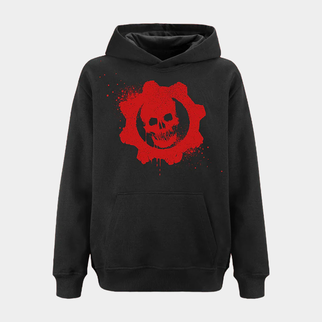 Gears Of War Merch 2026 Crimson Omen Hoodie Great Gifts For Video Game Lovers