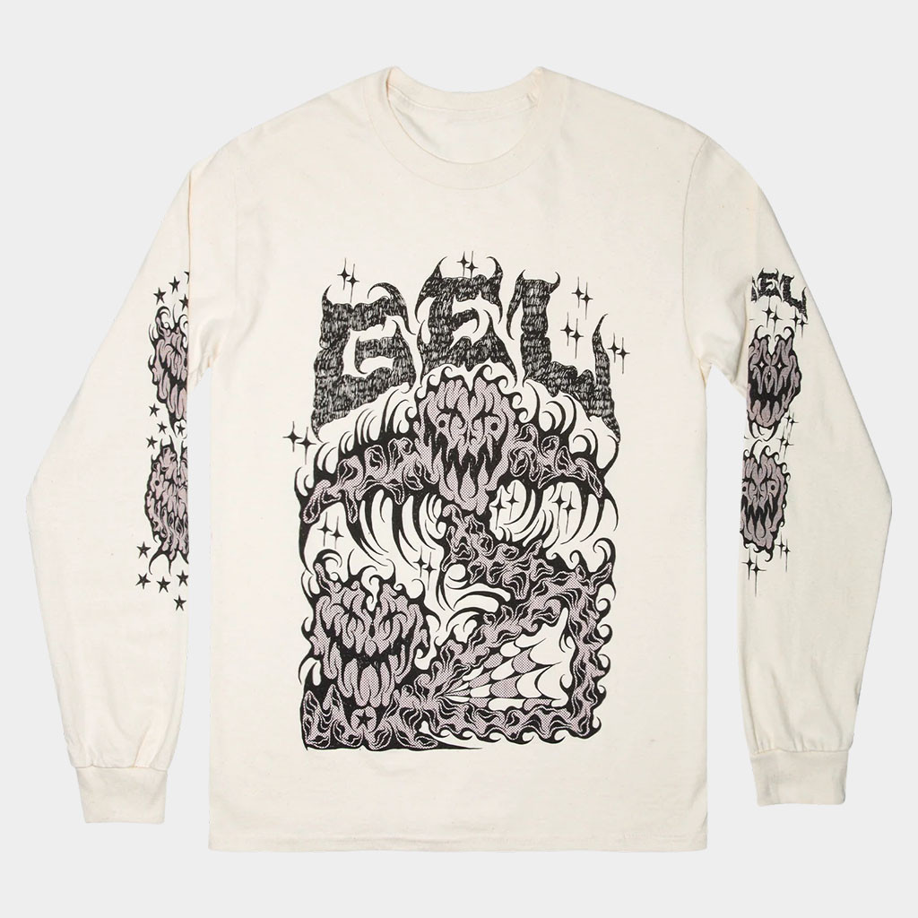 Gel Merch 2026 Gel Death Metal Long Sleeve Shirt Music Related Gifts For Guys