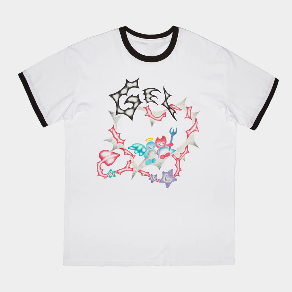 Gel Merch 2026 Luvers Ringer T-Shirt Gel Band Shirts Gift For Music Lovers
