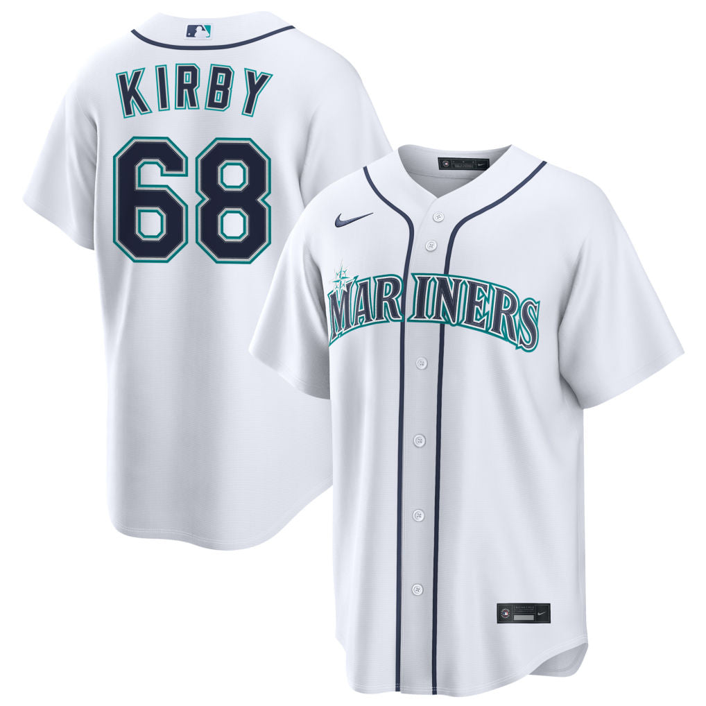 George Kirby Seattle Mariners 2026 Home Jersey - White