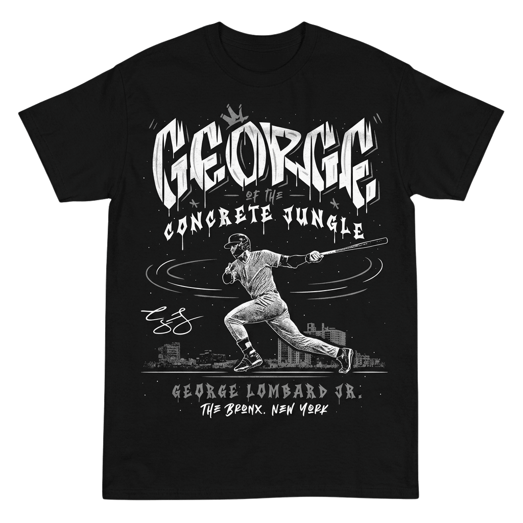 George Of The Concrete Jungle George Lombard Jr The Bronx Shirt Gift For Baseball Fans