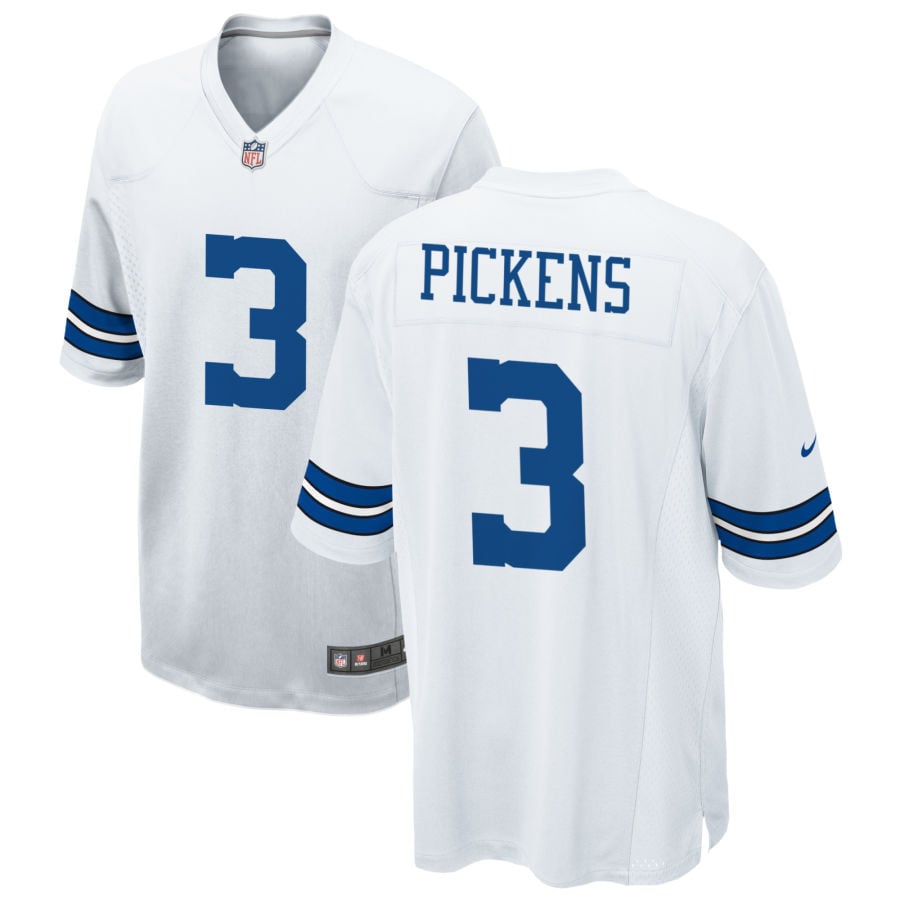 George Pickens Dallas Cowboys 2025 Game Jersey - White