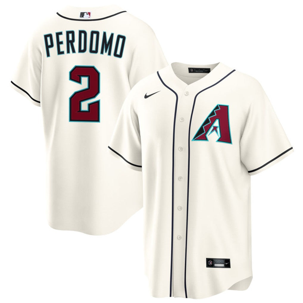 Geraldo Perdomo Arizona Diamondbacks 2026 Home Jersey - Cream