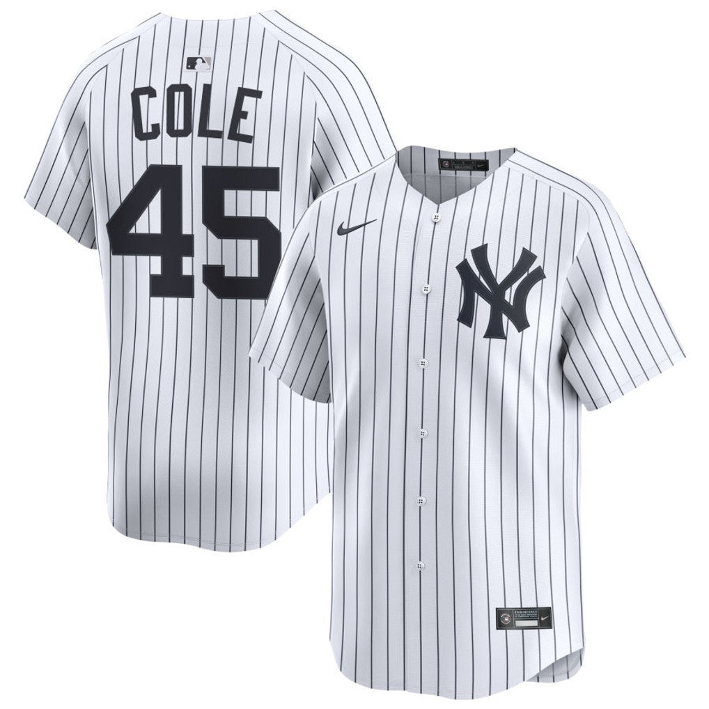 Gerrit Cole New York Yankees 2026 Home Limited Jersey - White