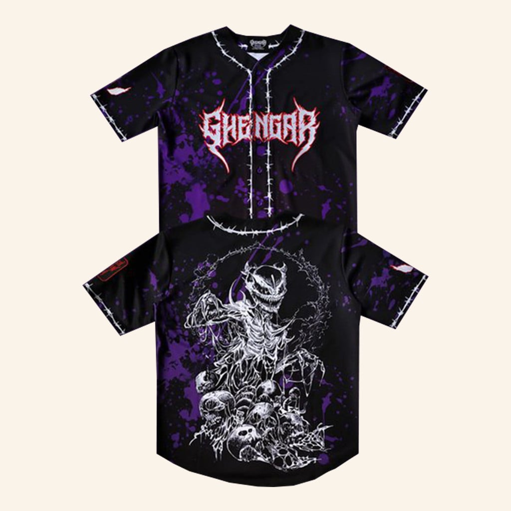 Ghengar Merch Ghastly X Ghengar Double Jersey Cool Gifts For Music Lovers