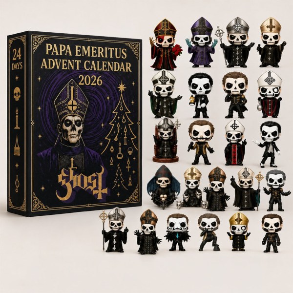 Ghost Band Papa Emeritus Advent Calendar 2026 24 Days Christmas Mystery Ornaments Ghost Fan Gift - Image 2