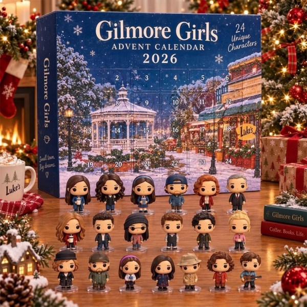 Gilmore Girls Advent Calendar 2026 24 Unique Characters Christmas Ornament Gilmore Girls Merch - Image 2
