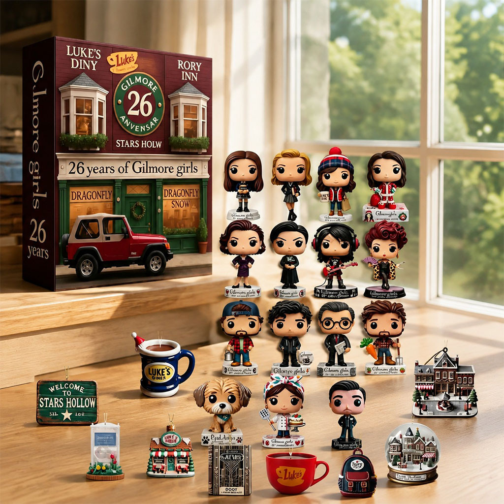 Gilmore Girls Advent Calendar 2026 Gilmore Girls Merch Christmas Gift For Besties