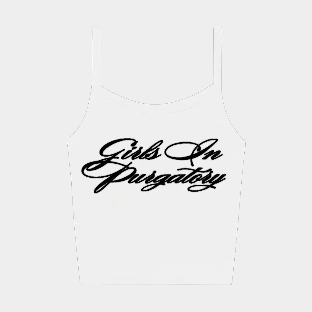 Girls In Purgatory Merch 2026 Girls In Purgatory Tank White Birthday Gifts For Her
