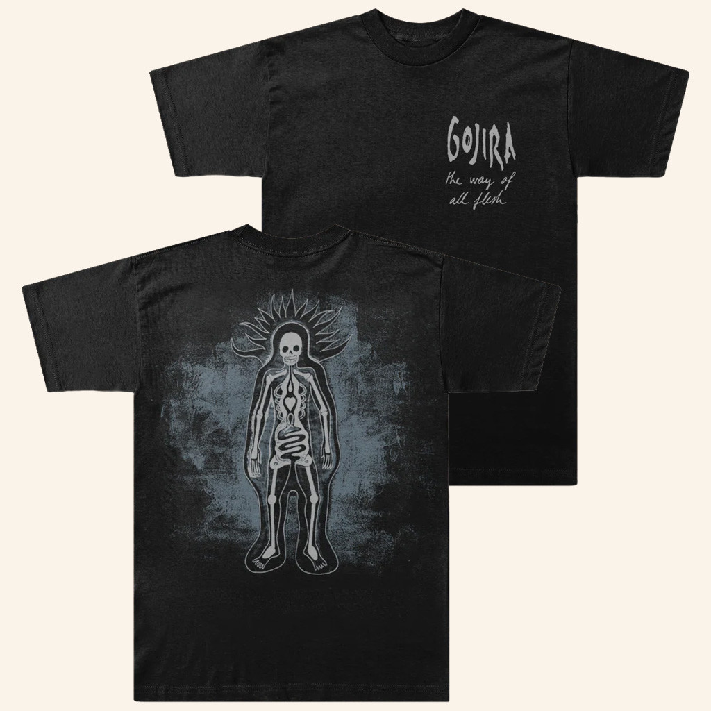 Gojira Merch TWOAF Anniversary T-Shirt Birthday Gifts For Music Lovers