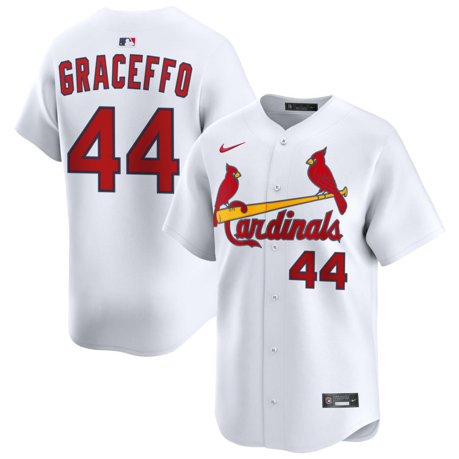 Gordon Graceffo St. Louis Cardinals 2025 Home Limited Jersey - White