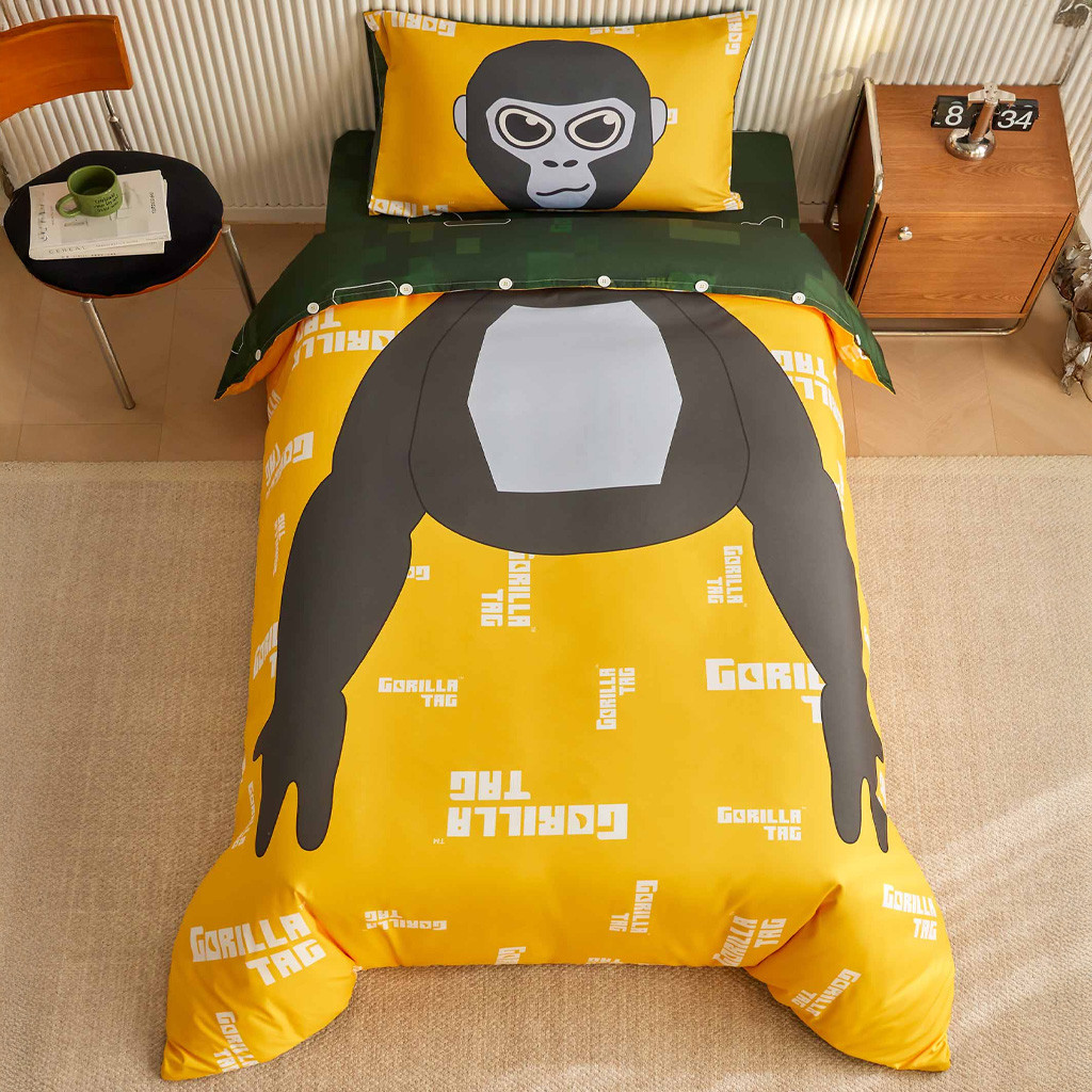 Gorilla Tag Merch Gorilla Tag Bedding Set Bedroom Decorations Gifts For Son