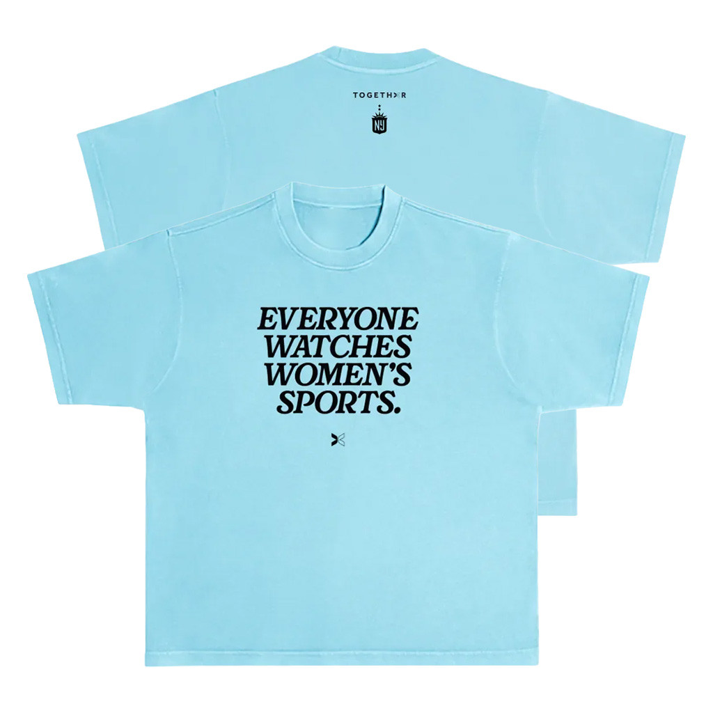 Gotham FC Merch 2026 Everyone Watches Women's Sports T-Shirt NWSL Merch Gifts For Fans