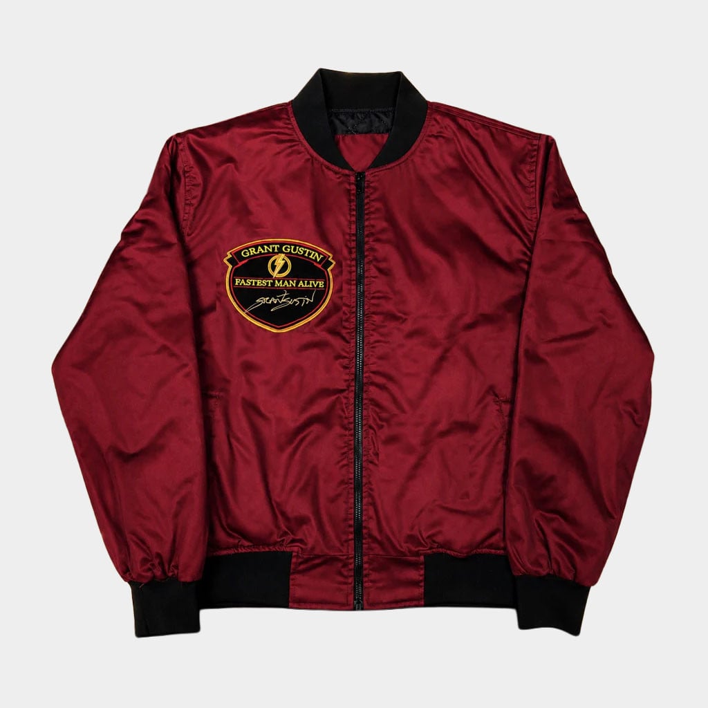Grant Gustin Merch 2026 Grant Gustin Autographed Jacket Fastest Man Alive Jacket Best Gifts