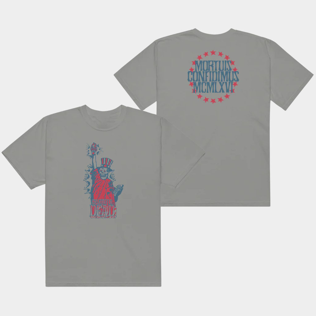 Grateful Dead Merch 1966 Liberty T-Shirt 2026 Mortuis Confidimus MCMLXVI Shirt Gift For Fans