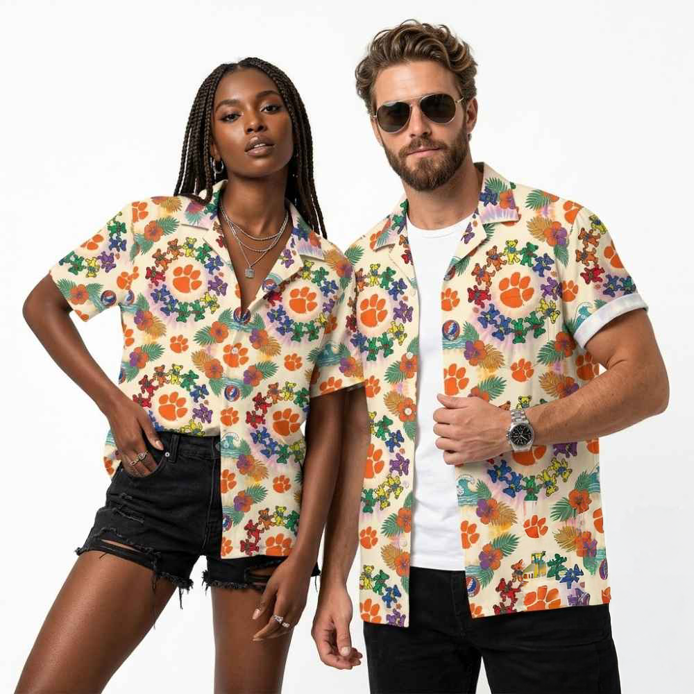 Grateful Dead x All Teams Dancing Hawaiian Shirt Gift Ideas For Fan