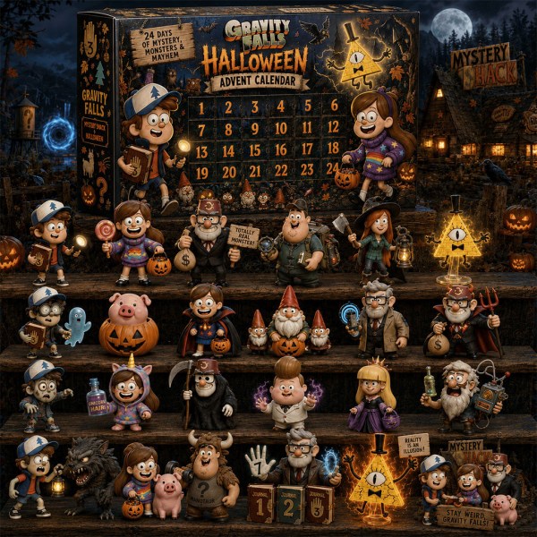 Gravity Falls Halloween Advent Calendar 2026 Gravity Falls Merch Spooky Gift Ideas - Image 2