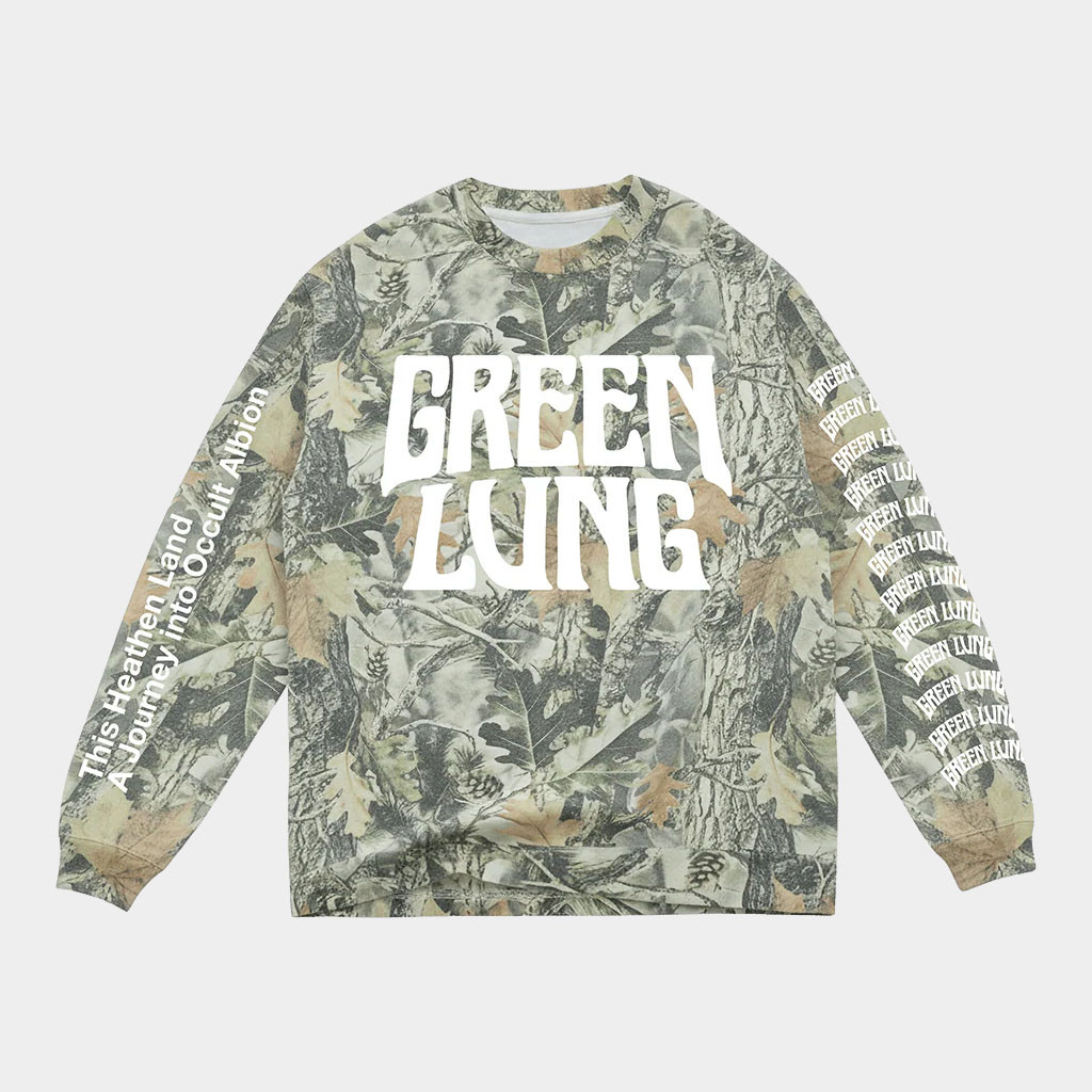 Green Lung Merch 2026 This Heathen Land Camo Long Sleeve Shirt Good Father's Day Gifts