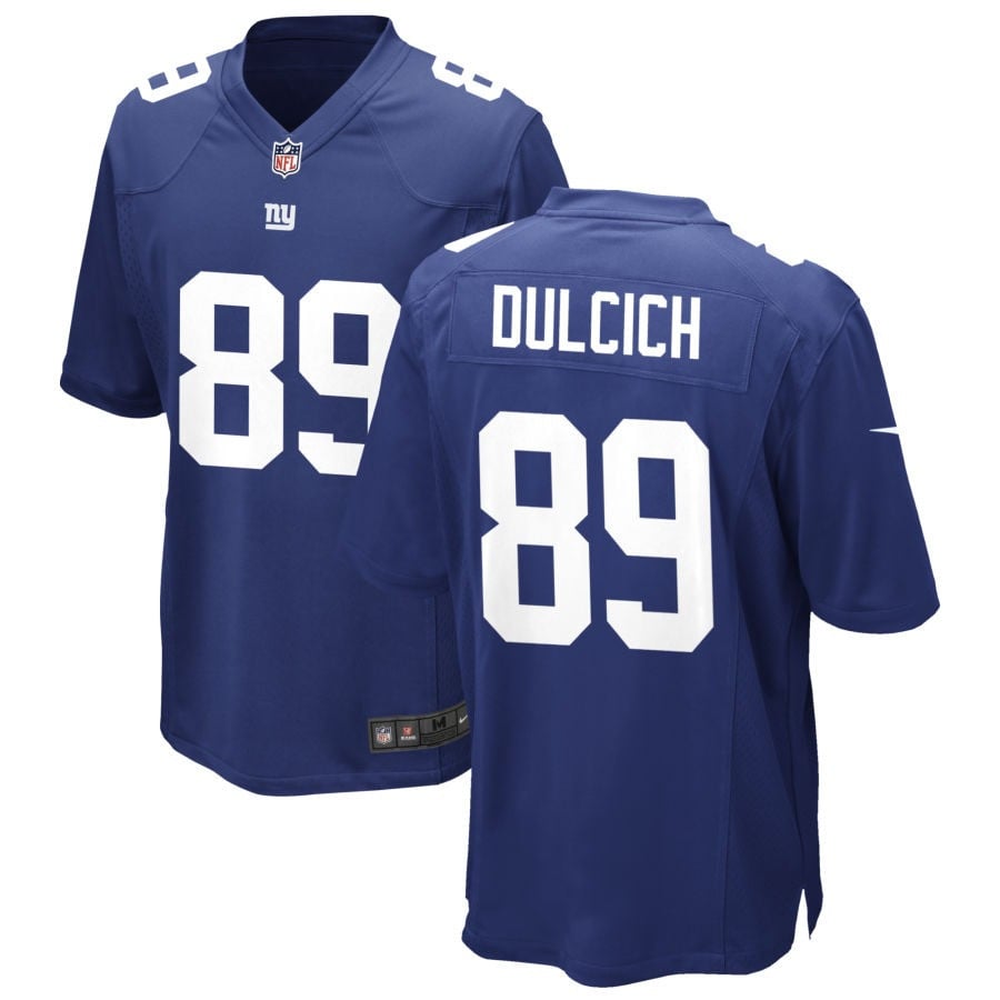 Greg Dulcich New York Giants 2025 Game Jersey - Royal