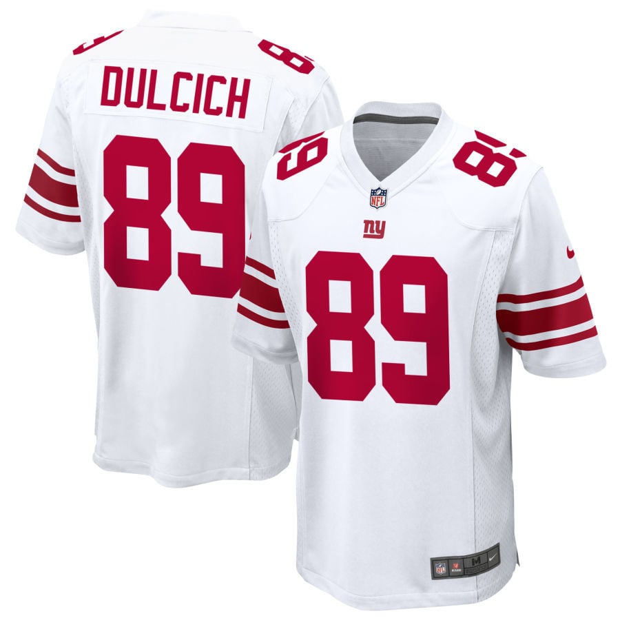 Greg Dulcich New York Giants 2025 Game Jersey - White