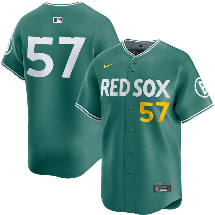 Greg Weissert Boston Red Sox 2025 City Connect Limited Jersey - Green